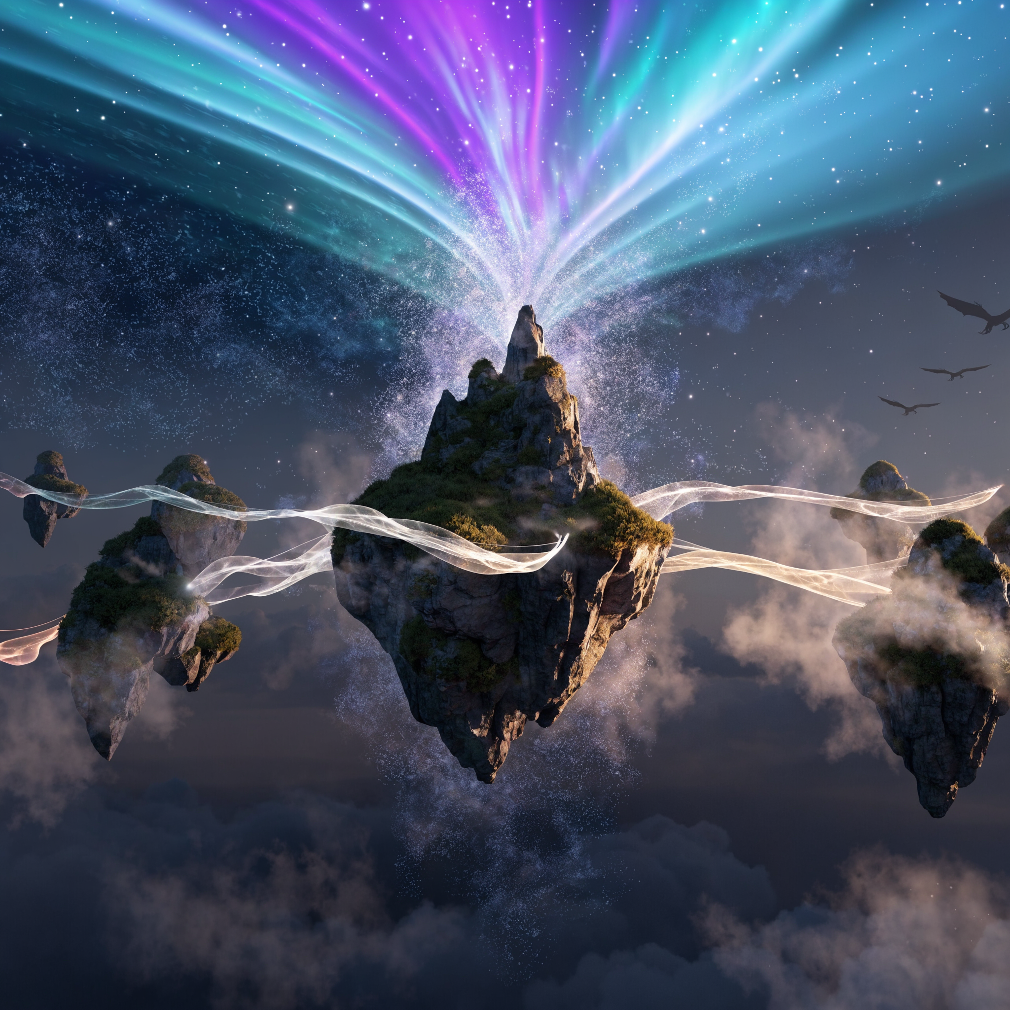 Fantasy-Himmelreich – Hero-Motiv